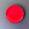 Red Ceramic Plate